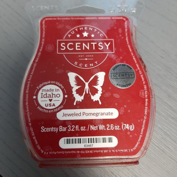 SCENTSY BAR JEWELED POMEGRANATE 3.2OZ - Picture 1 of 2
